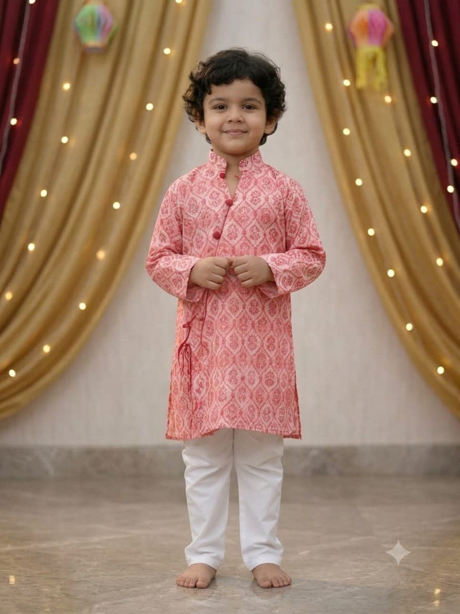 Boys Angrakha Kurta